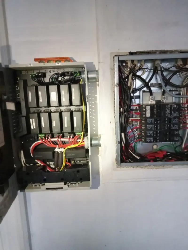 Electrical panel upgrade completed for Ring Doorbell Installation in Winnsboro